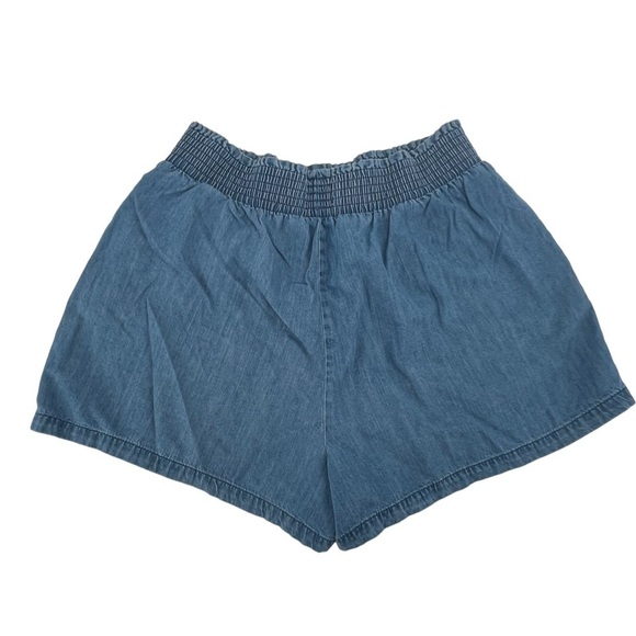 Universal Thread Elastic Waist Pull On Jean Shorts Size Large Women’s - Picture 3 of 5